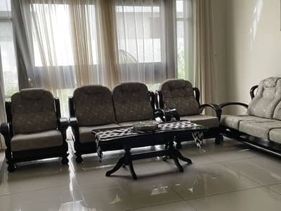7 seat Sofa set with center table