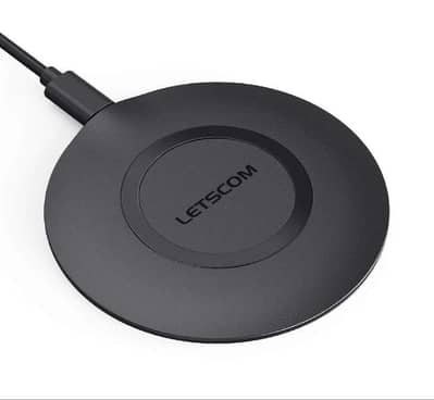 Letscom Super P Qi-Certified 15W Max Fast Wireless Charging Pad