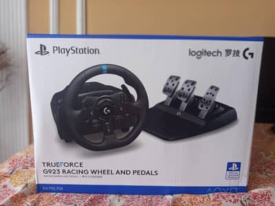 Logitech G923 steering wheel