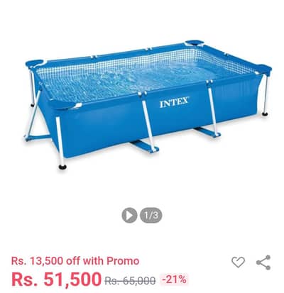 intex frame matel pool