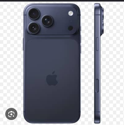 I phone 17 pro max blue color