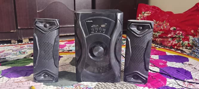 Lunar Spark woofer speakers high bass boosted sound bass