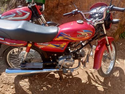 United 100cc bike