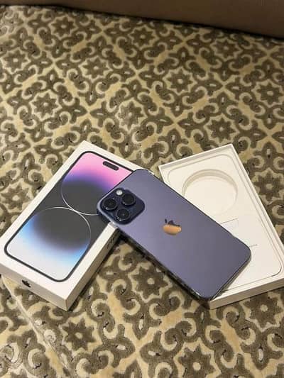 Apple Iphone 14 pro max official pta approved 256gb water pack