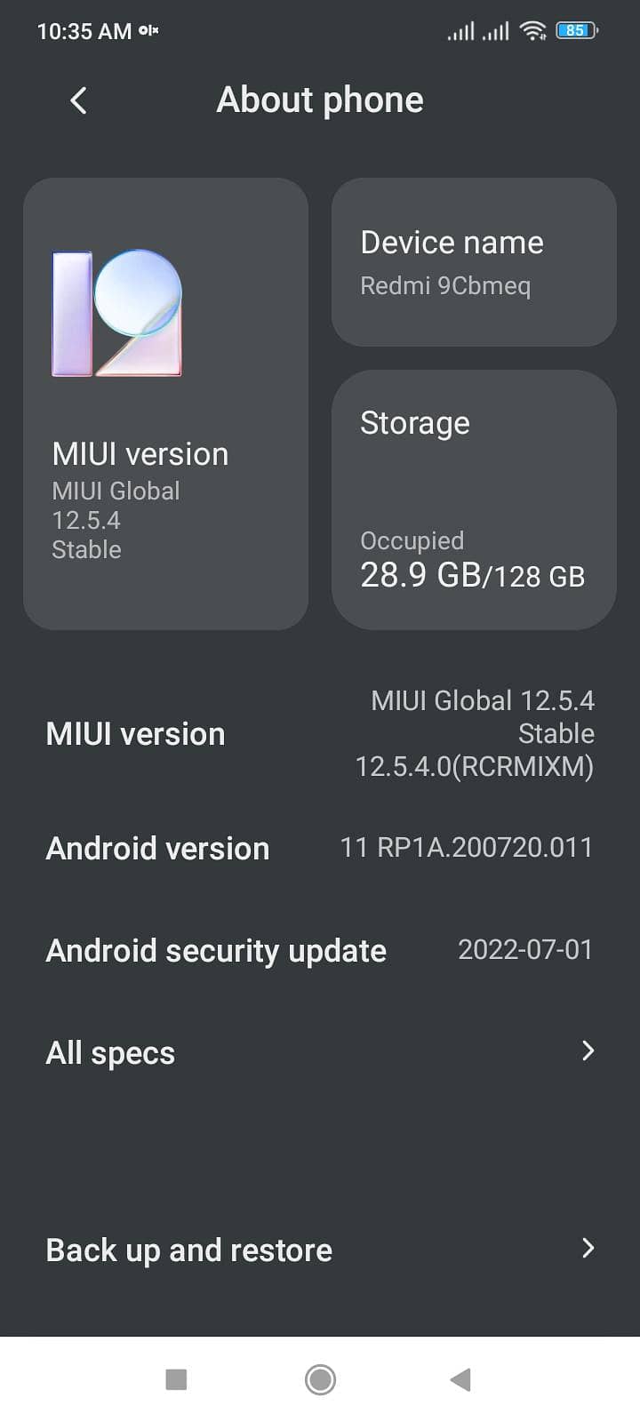 Xiaomi Redmi 9C 0