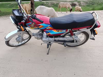 Honda CD 70 2026 model use 10/10 condition