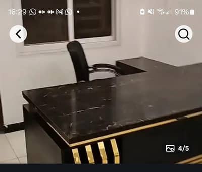 Office furniture (price negotiable) boss brand all new condition