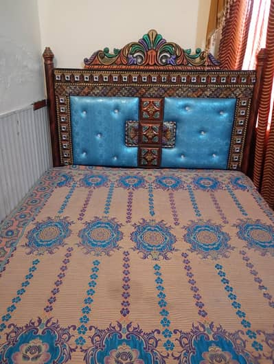 Beautiful Steel Double Bed for Sale