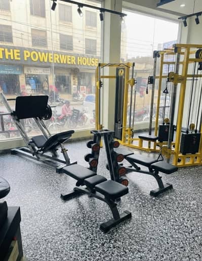 Ab coaster hack squat rack smith power tower crunches bench multi gym