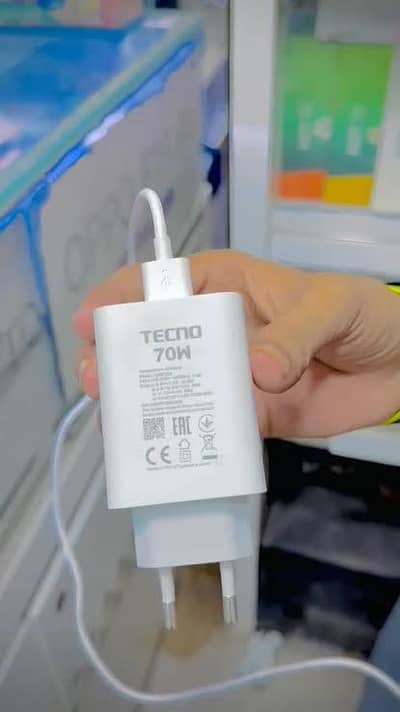 Tecno ORIGINAL Charger 70w
