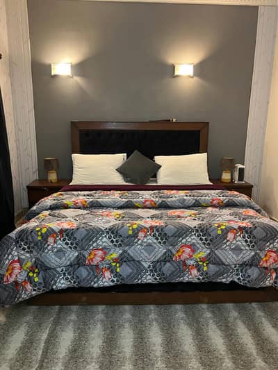 One bedroom apartment fully luxury furnished available for rent in E-11 Islamabad