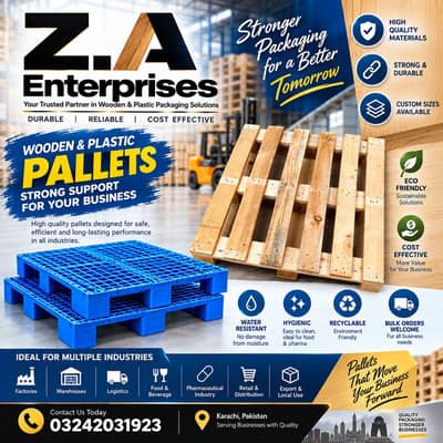 Plastic Pallets | Industrial Pallets | Wooden Pallets | Iron Pallets