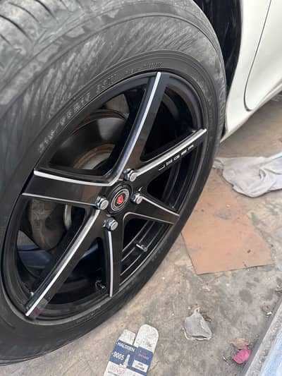 Lenso Jager 16 inch 4 nut rim tyre for sale