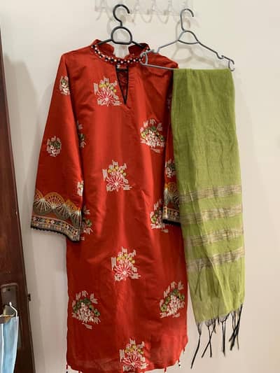 winter suit with khaddi net duppata
