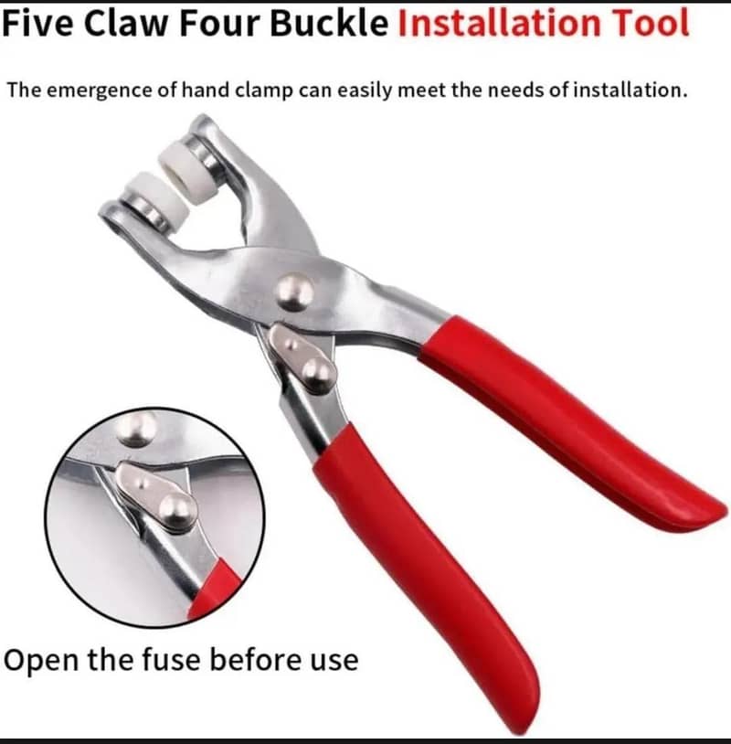25Pcs Snap Button Press Pliers Tool Kit 2