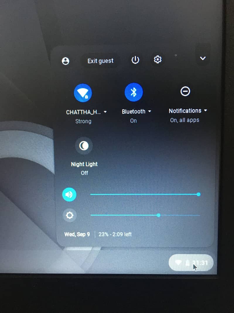 Chrome book 8