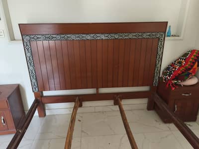 wooden bed for sale