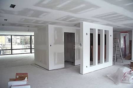 drywall/gypsum ceiling/Dampa ceiling/glass partition/renovation work