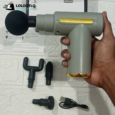 Rechargeable Massage Gun for Deep Tissue Relaxation & Muscle Recovery