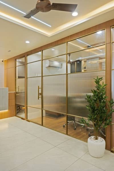 cement partition/glass partition/gypsum ceiling/gypsum board partition