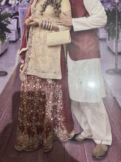 bridal lehnga used only once