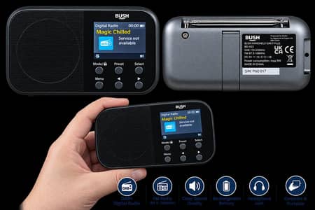 Bush Digital radio and alarm clock