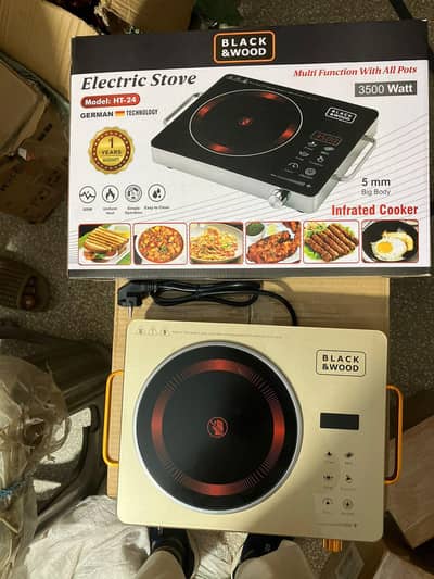 Electric Stove 100 to 3500 Watts, Infrared Cooker, Hot Plate
