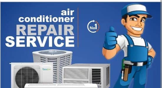 Professional AC technician at your door step