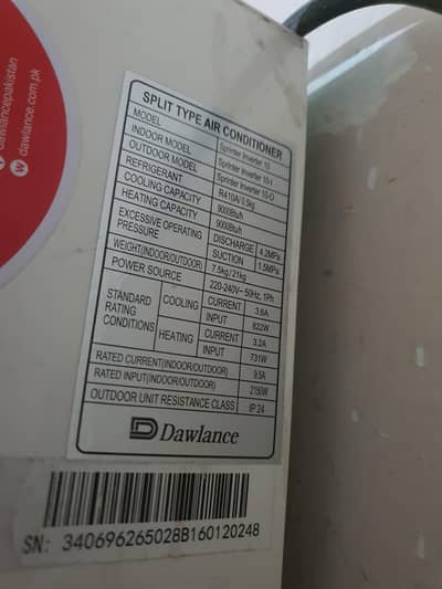 dawlance Inverter AC