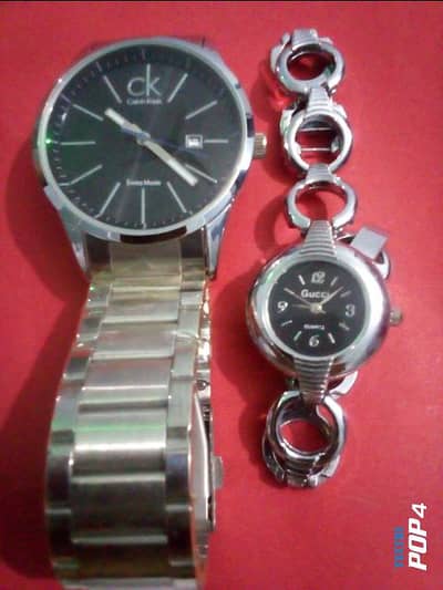 style replica watch men + ladies watch pair