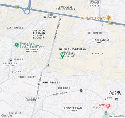 400 Sq. yards 150 By 80 ft Road Facing Plot Available for Sale 3 Side Corner At Gulshan E Mehran 1D