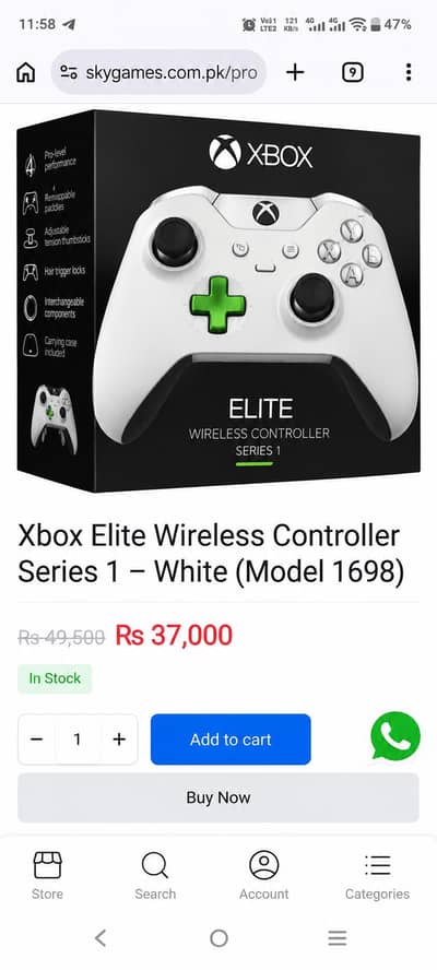 Xbox elite series x controller