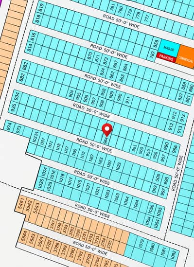 Premium 1 Kanal Pair Plot | Prime Location K Block, DHA Phase 6 Lahore