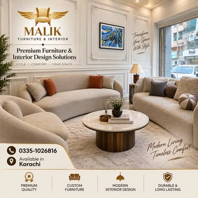 Turkish Sofa Set / 3 , 5 , 7 Seater Sofa Set / L-Shaped Sofa Set