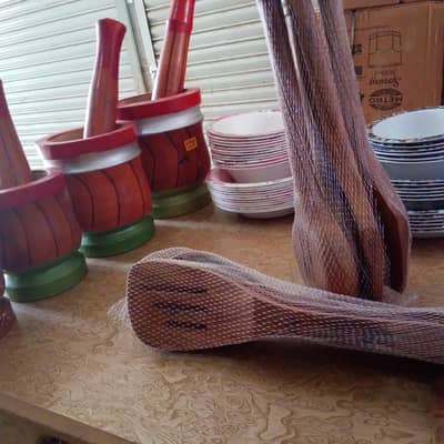 Wood end melamine