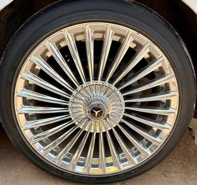 Stylish Mercedes Maybach Style Rims|18 Inches| 5 Nuts MultiPcd