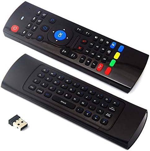NEW MX3 Air Fly Mouse ( Voice and With out Voice )  Mini Keyboard - Universal 3 in 1 Smart TV Box Remote working all Android Box