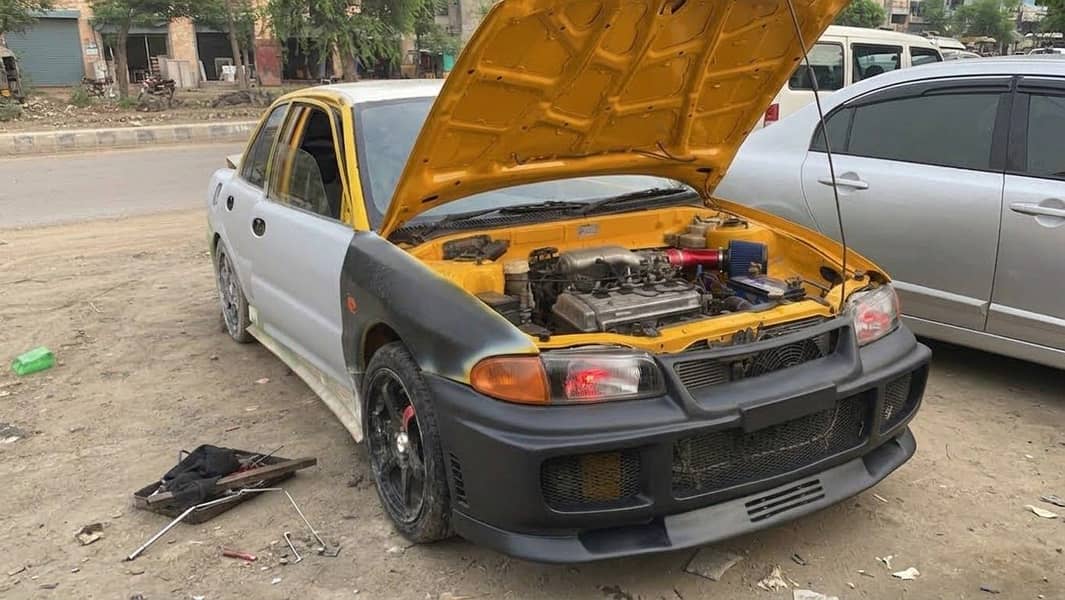 Lancer Evolution 3 Front Bumper 1