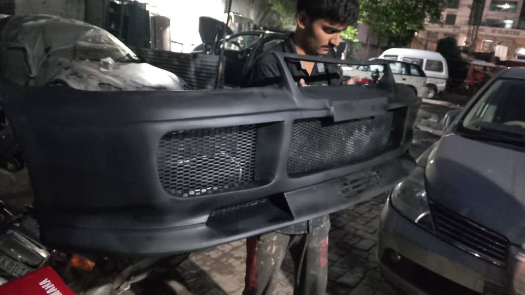 Lancer Evolution 3 Front Bumper 2