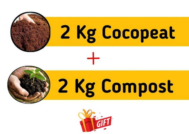 Deal of 2KG Compost and 2KG Cocopeat with gift