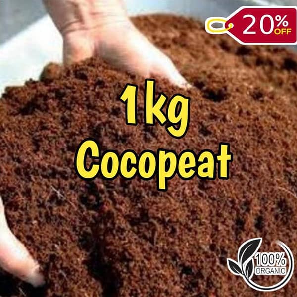 Cocopeat Ready to use - Pack of 1,2,3,5KG
