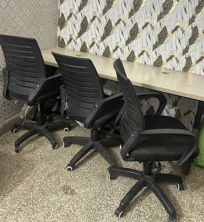 office table and chairs
