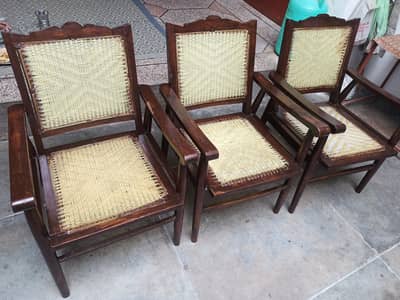 Wooden Chairs (3)