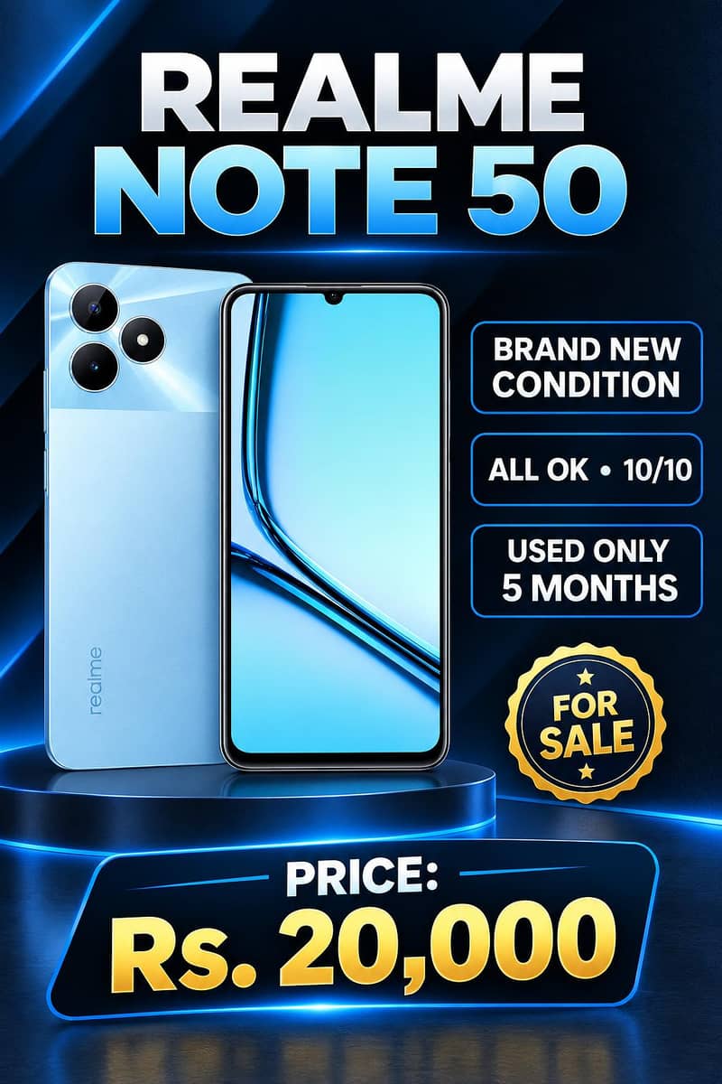 Realme Note 50 0