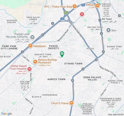 Prime 5 Marla Residential Plot for Sale in Etihad Town Phase 1 R Block, Main Raiwind Road Lahore