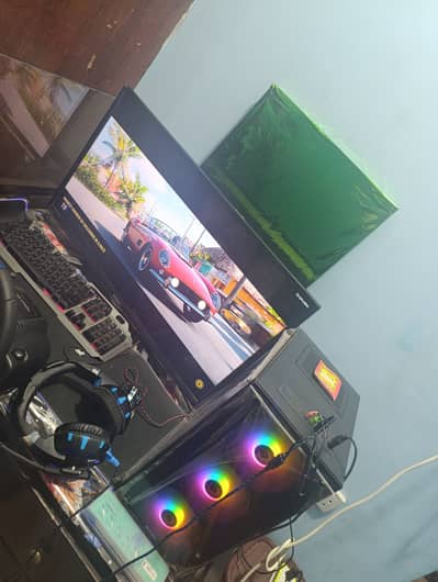 Whole gaming setup