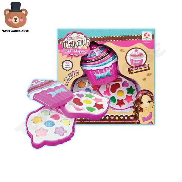 Cupcake Makeup Toy Kit For Kids