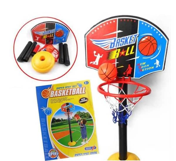 Adjustable Standing Basket ball Hoop Set For Kids