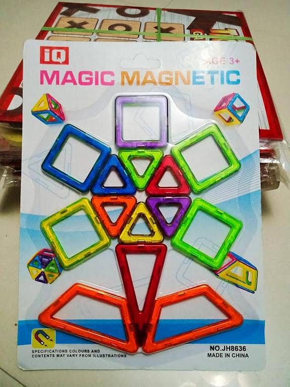 Magnetic Castle Blocks For Kids - 14 Pieces