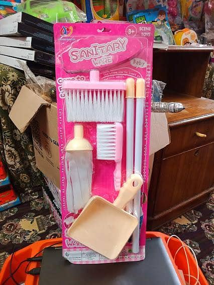 Cleaning Accessories Pretend PLay Toy Set